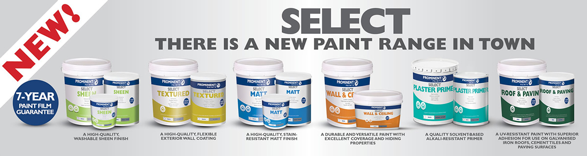 Prominent Paints New Paint Range